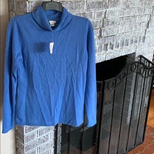 Cashmere tweeds sweater blue